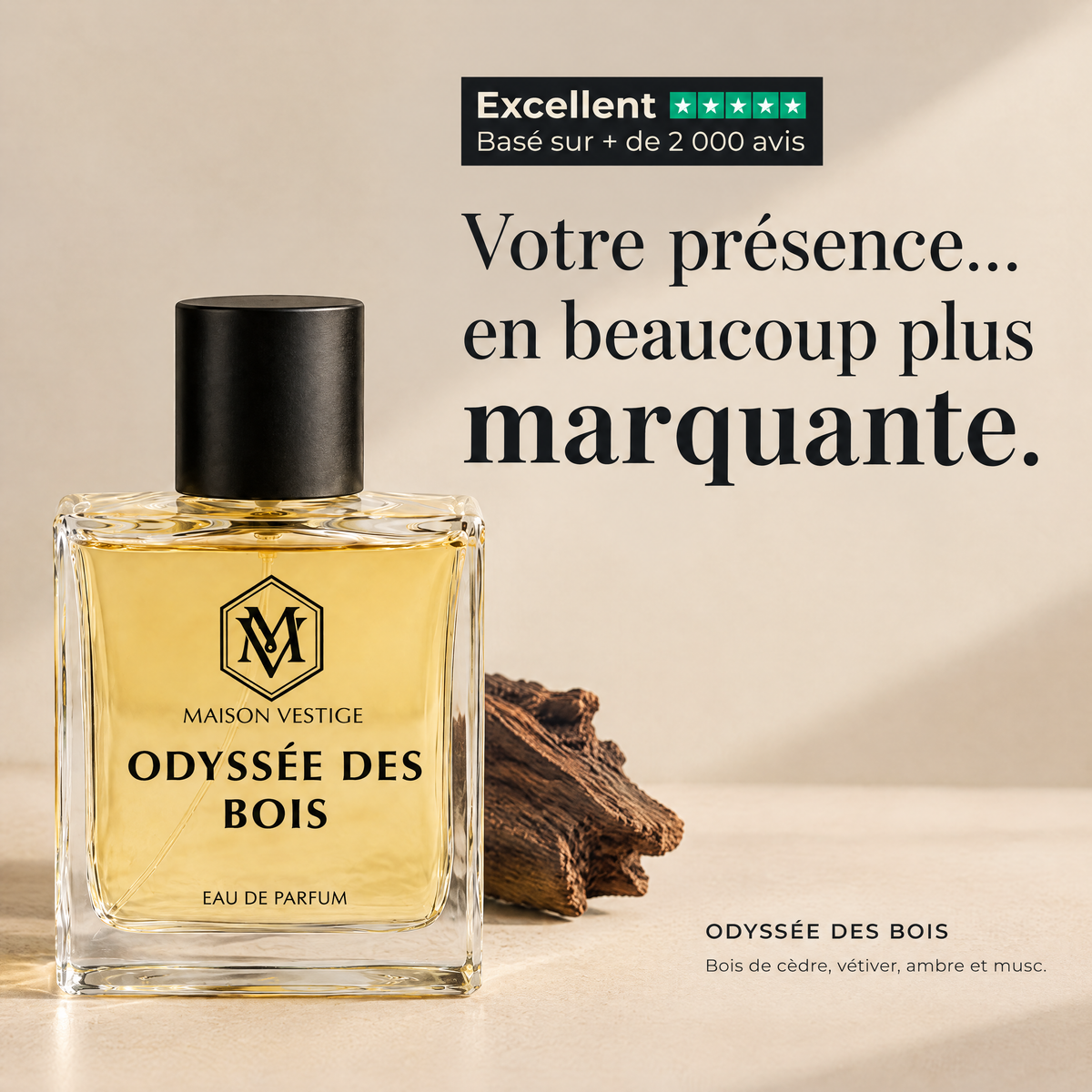ODYSSÉE DES BOIS - Eau de Parfum